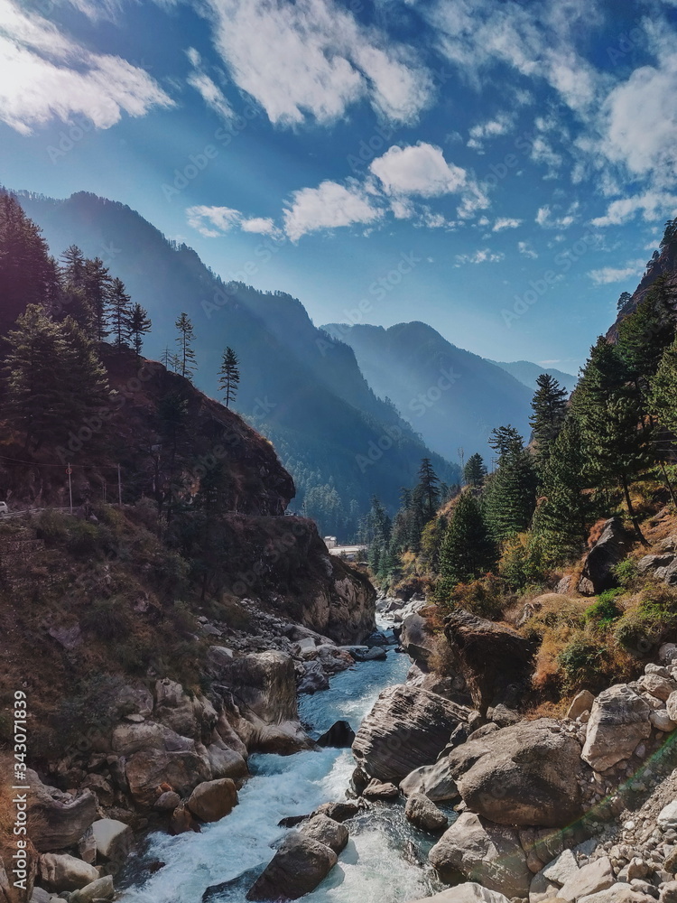 mountain river in the mountains mountain river in the mountains