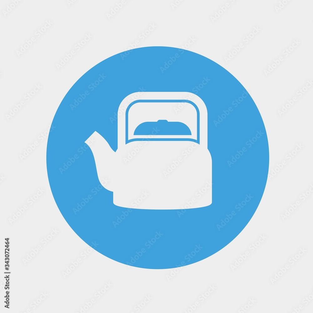 kettle icon vector illustration and symbol for website and graphic design kettle icon vector illustration and symbol for website and graphic design