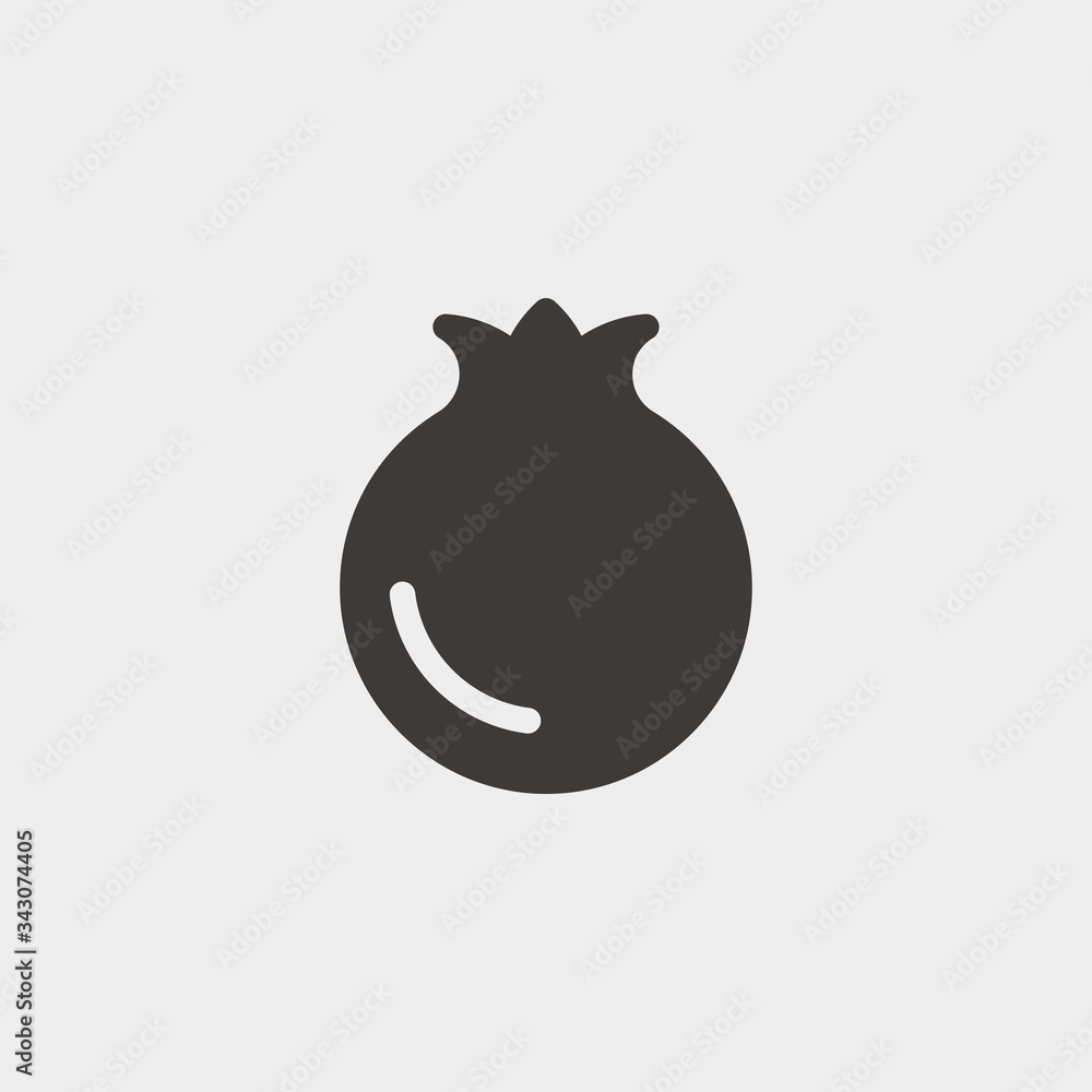 blueberry icon vector illustration and symbol for website and graphic design blueberry icon vector illustration and symbol for website and graphic design