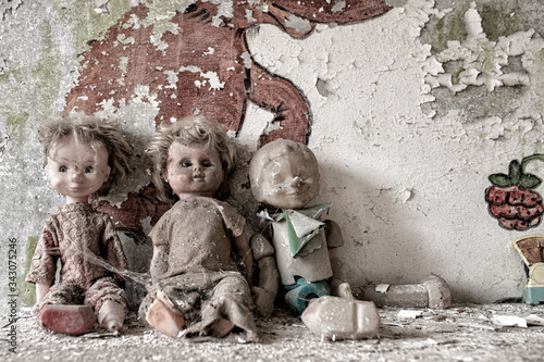 Obraz na płótnie Chernobyl - Prypiat Exclusion Zone w salonie