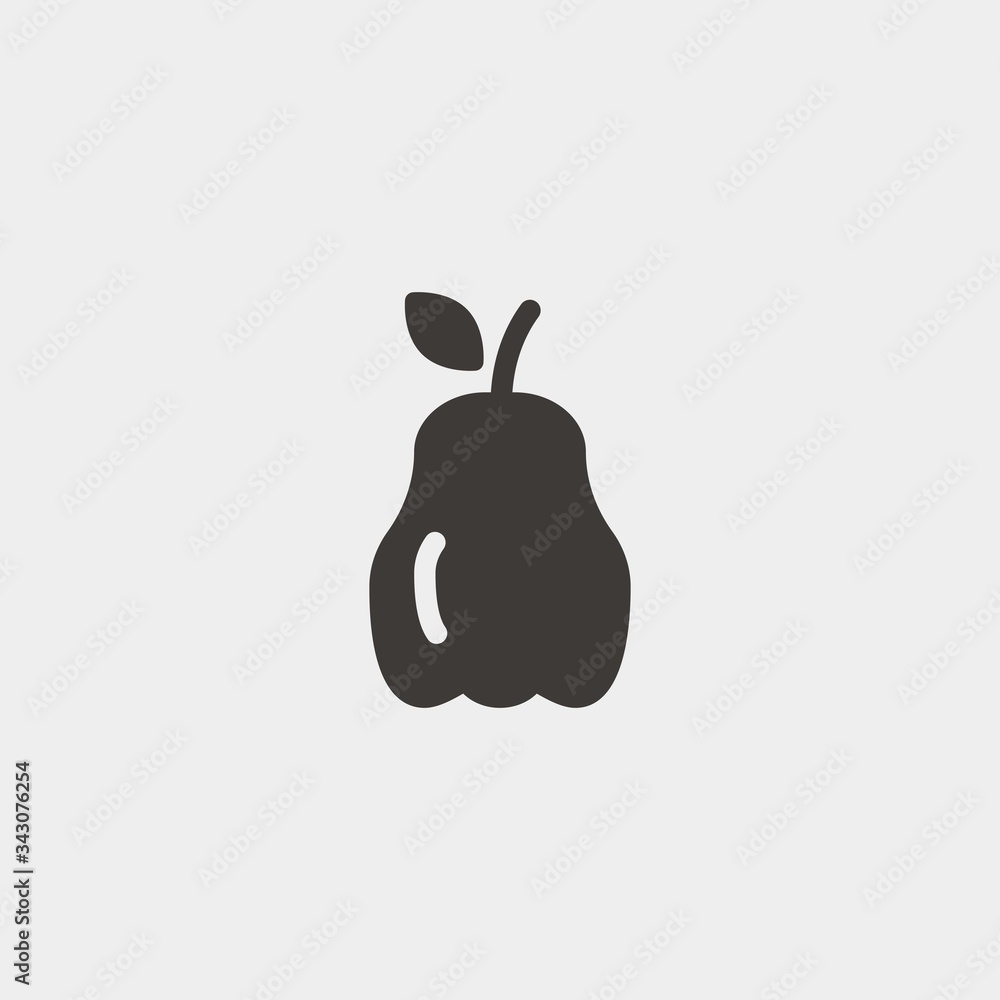 pepper icon vector illustration and symbol for website and graphic design pepper icon vector illustration and symbol for website and graphic design