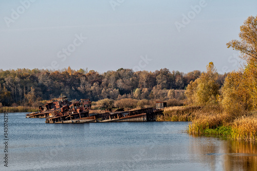 Obraz na płótnie Chernobyl - Prypiat Exclusion Zone w salonie