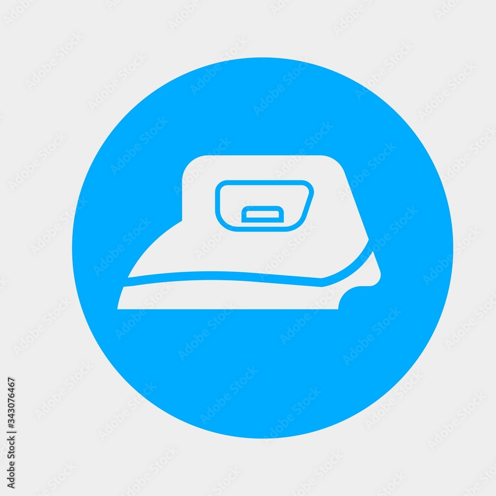 pressing iron icon vector illustration and symbol for website and graphic design pressing iron icon vector illustration and symbol for website and graphic design