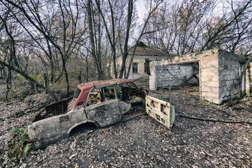 Obraz na płótnie Chernobyl - Prypiat Exclusion Zone w salonie