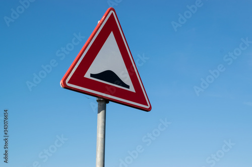 Dutch Traffic Sign speed bump
