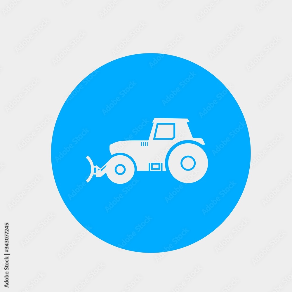 snow blow truck icon vector illustration and symbol for website and graphic design snow blow truck icon vector illustration and symbol for website and graphic design