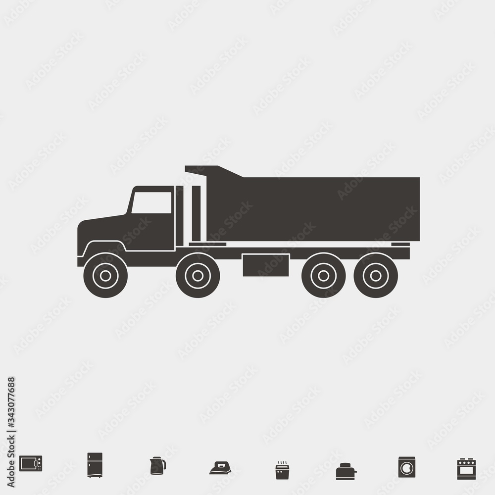truck icon vector illustration and symbol for website and graphic design truck icon vector illustration and symbol for website and graphic design