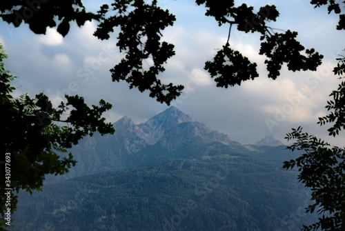 Foggy Mountains in Austria 