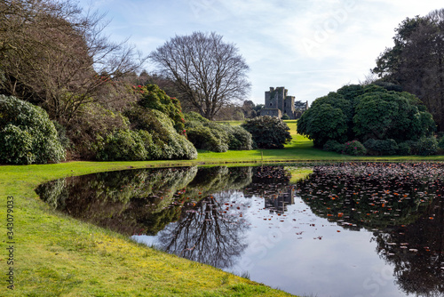 Castle Kennedy and Gardens in Stranraer, Scotland