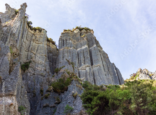 Nature is a great builder. Wonders of New Zealand. Beauty of North Island photo