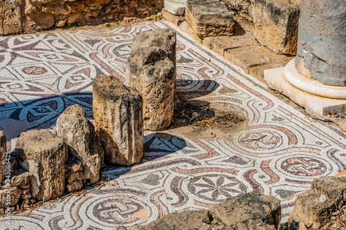  During excavations of ancient Paphos, archaeologists found the remains of buildings dating back to the first centuries of the Christian era. Then the city belonged to the Roman, and then Byzantine em