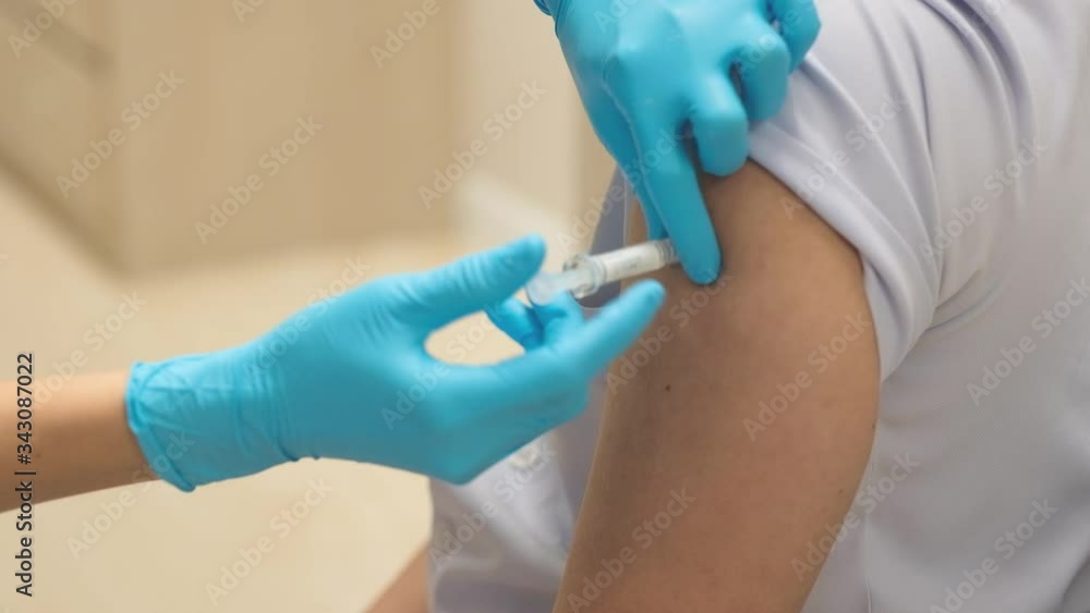 Nurses vaccinate the public to prevent influenza. Nurses vaccinate the public to prevent influenza.