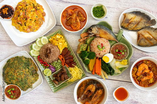 Khao Khluk Ga-Pi Thai Food  photo