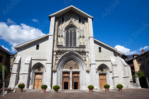 Obraz na płótnie Chambery Cathedral, FRance
w salonie