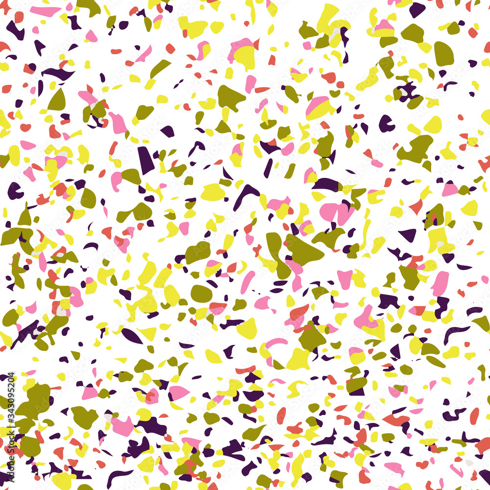 Terrazzo seamless pattern. Bright abstract background. Terrazzo seamless pattern. Bright abstract background.