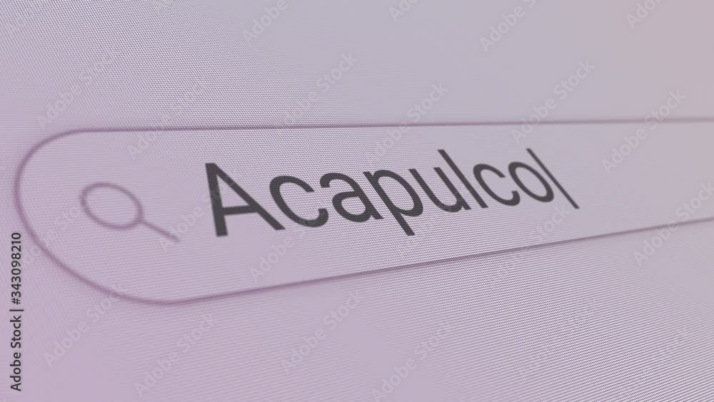 Acapulco Search Bar Close Up Single Line Typing Text Box Layout Web Database Browser Engine Concept Acapulco Search Bar Close Up Single Line Typing Text Box Layout Web Database Browser Engine Concept