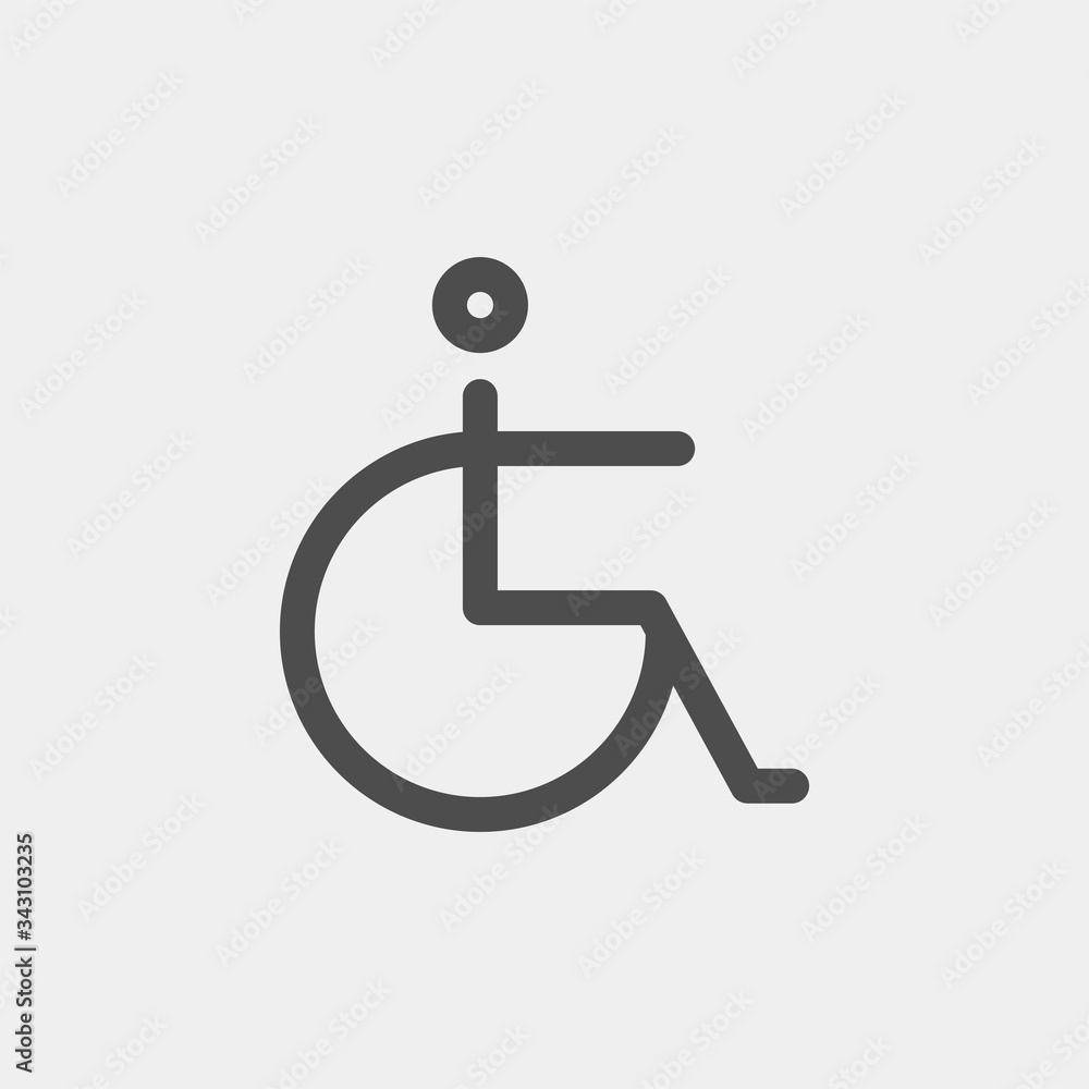 Invalid carriage flat vector icon. Invalid flat vector sign Invalid carriage flat vector icon. Invalid flat vector sign