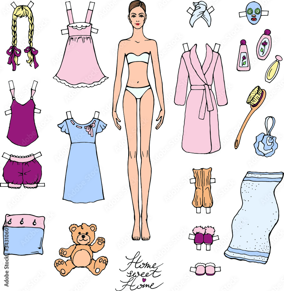 Paper doll toy best sale