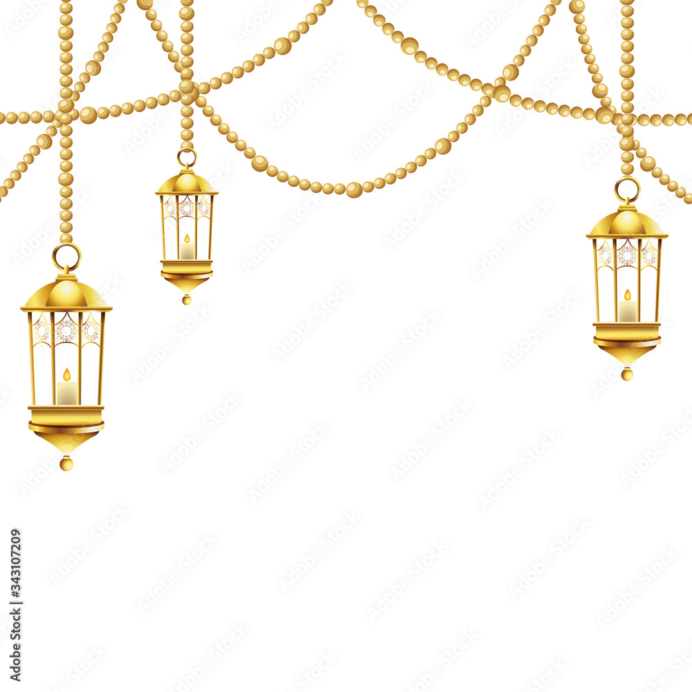 golden lamps hanging ramadan kareem golden lamps hanging ramadan kareem