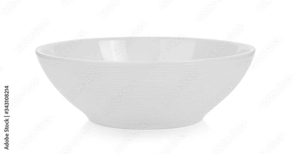 white ceramic bowl on white background white ceramic bowl on white background