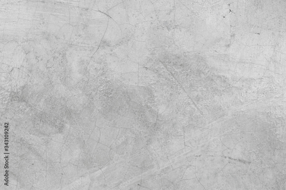 Naklejka premium Old wall texture cement dirty gray with black background abstract grey and silver color design are light with white background.