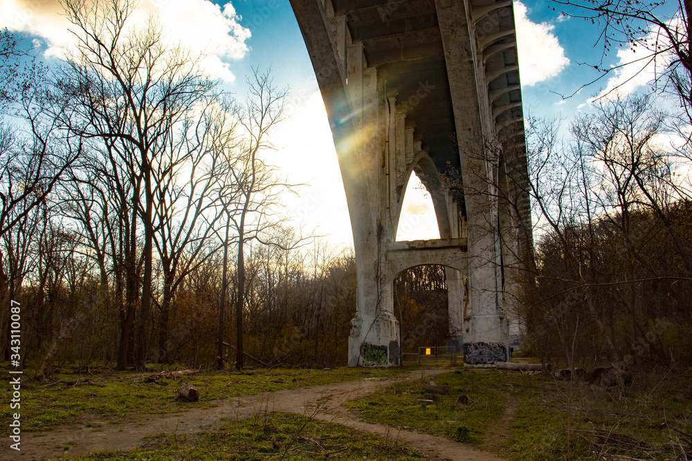 Fototapeta premium Bridge in ohio