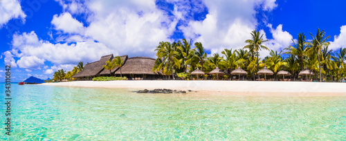 Best beaches of Mauritius island, tropical paradise destination