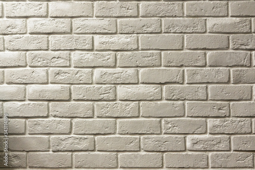 white brick wall, texture background for layouts.