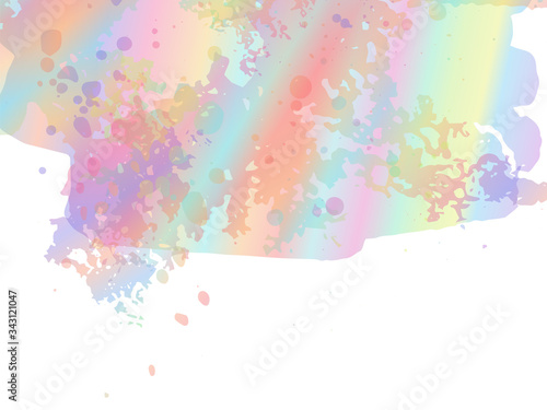 Watercolor cover background.