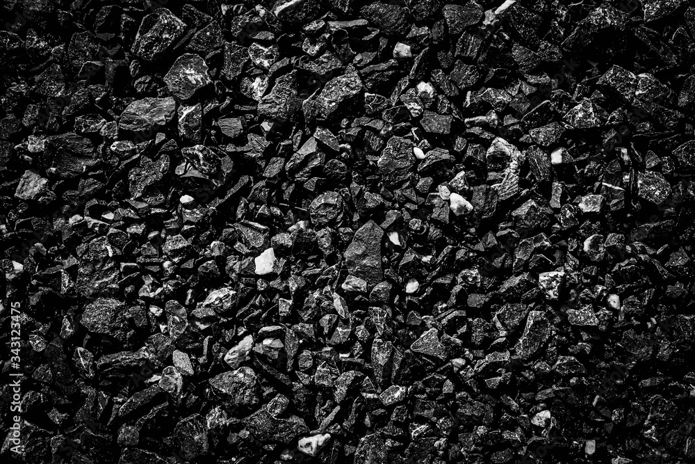 Abstract, natural black coal. background Coal for industry Volcanic Energy on Earth.
