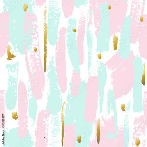 Beautiful seamless pattern with nude watercolor stripes. hand painted brush strokes. Background romantic design. for greeting cards and invitations of the wedding, birthday, Valentine's Day