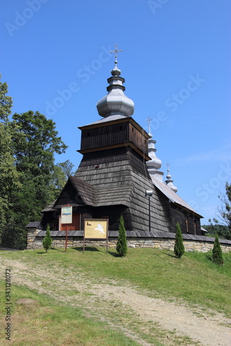  Wooden Orthodox church in Polany © moniadk