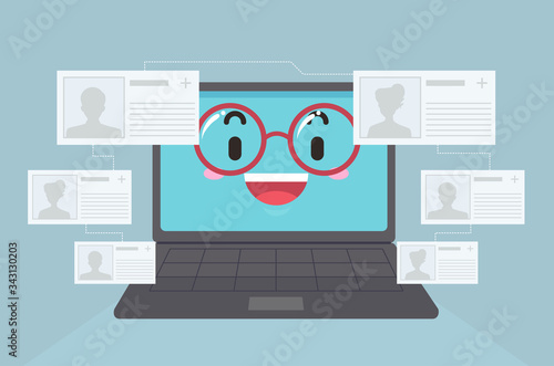 Mascot Social Media Profile...