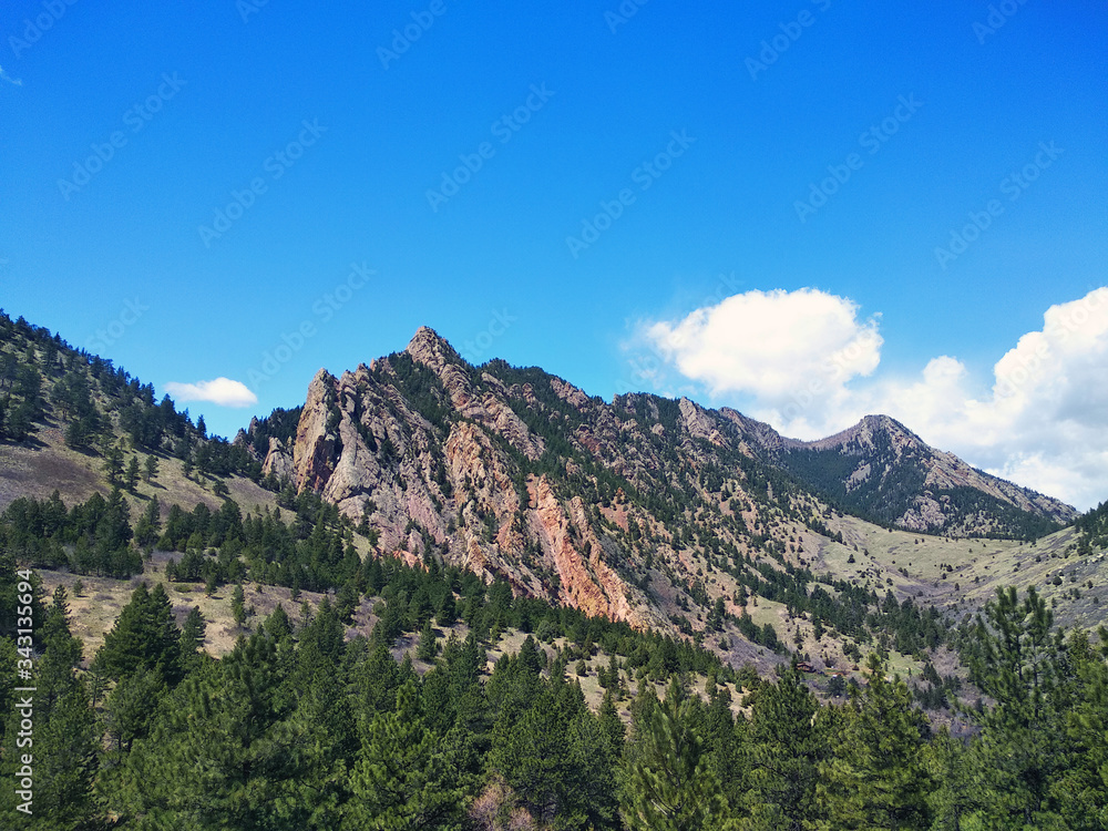 Boulder. Flatirons, Colorado. United States