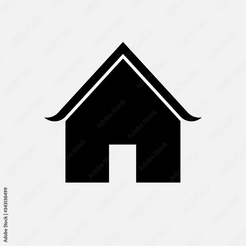 house icon on white background house icon on white background