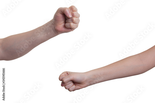 Wallpaper Mural two ladies make a deal between themselves Torontodigital.ca