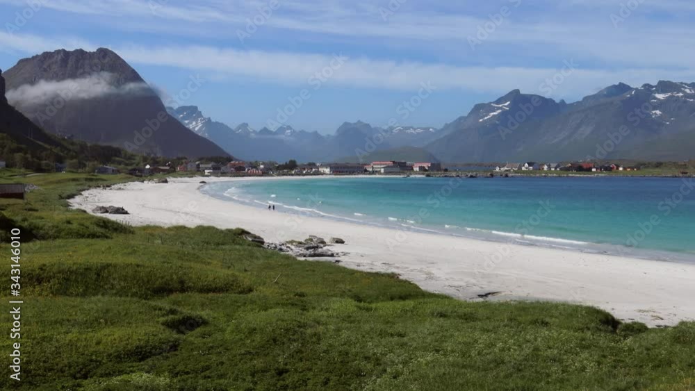 Beach Lofoten islands is an archipelago in the county of Nordland, Norway. Beach Lofoten islands is an archipelago in the county of Nordland, Norway.