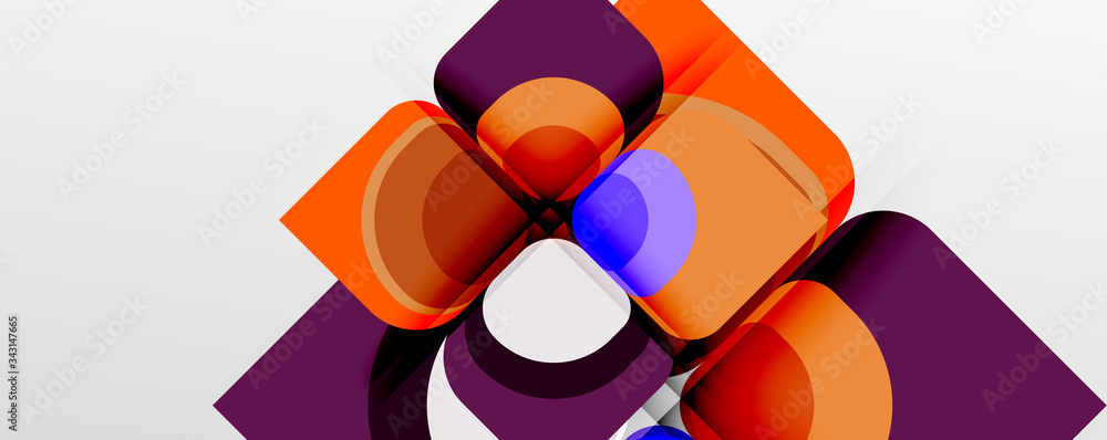 Abstract background - geometric cut paper design flower or square shape composition. Vector Illustration For Wallpaper, Banner, Background, Card, Book Illustration, landing page Abstract background - geometric cut paper design flower or square shape composition. Vector Illustration For Wallpaper, Banner, Background, Card, Book Illustration, landing page