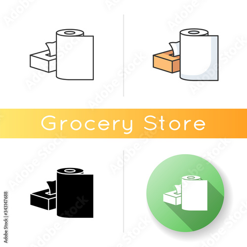 Paper products icon