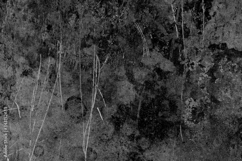 Damaged metal texture