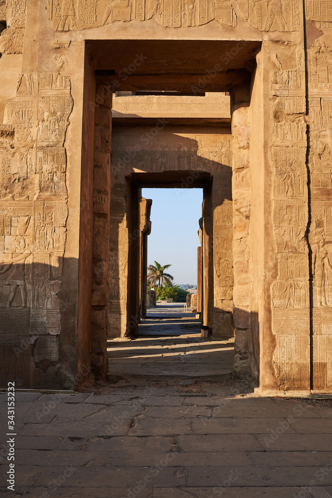 Egyptian temple gates Egyptian temple gates
