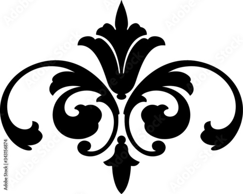 vector floral ornament
