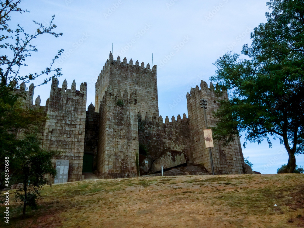 Medieval castle of Guimarães, Portugal Medieval castle of Guimarães, Portugal