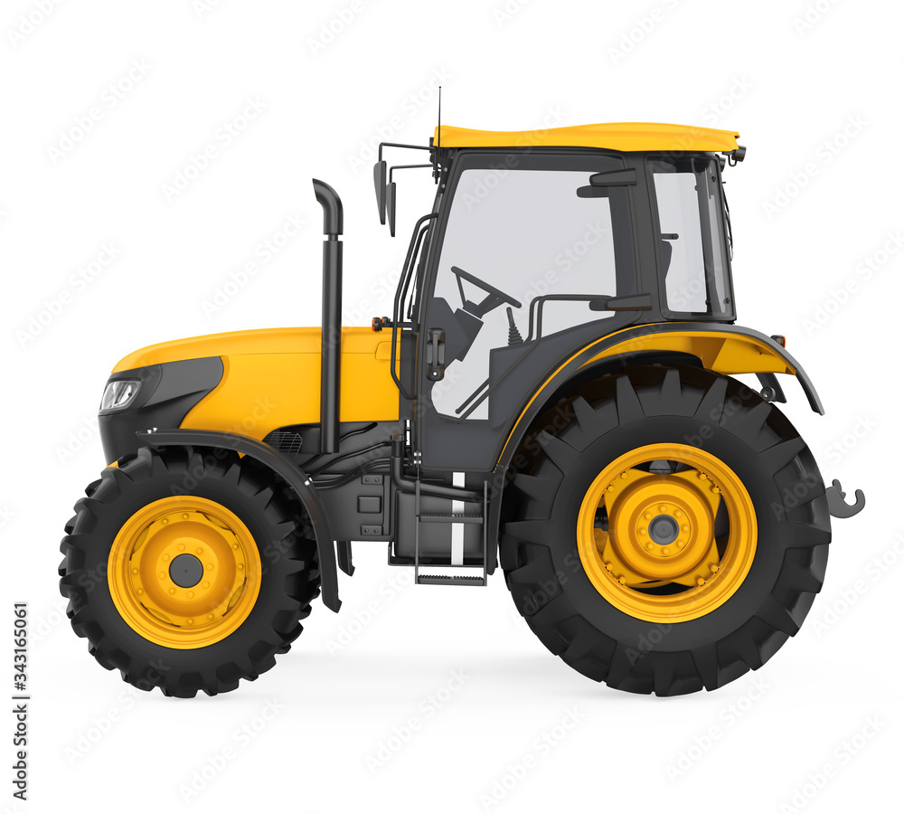 Agriculture Tractor Isolated Agriculture Tractor Isolated