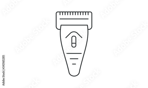 Electric razor, shave, cutter, hair, razor free vector icon