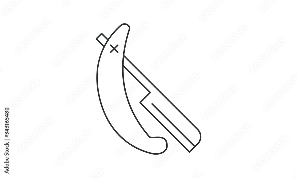 Razor, salon, shave, clean free vector icon Razor, salon, shave, clean free vector icon