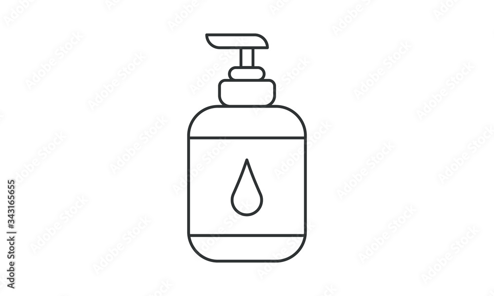 Soap, handwash, clean, health free vector icon Soap, handwash, clean, health free vector icon