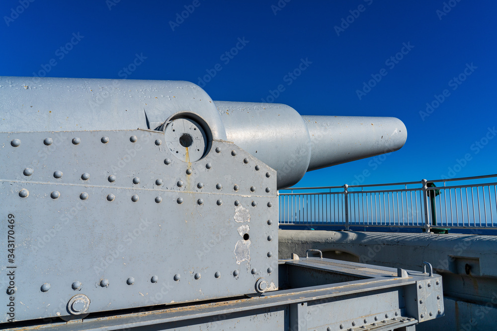 Gun in Gibraltar. Rule Britannia. Cannon installed at Europa Point on Gibraltar Gun in Gibraltar. Rule Britannia. Cannon installed at Europa Point on Gibraltar
