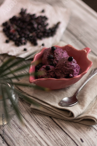 blueberry ice cream
