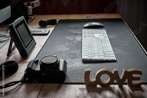 Work Photographer table
